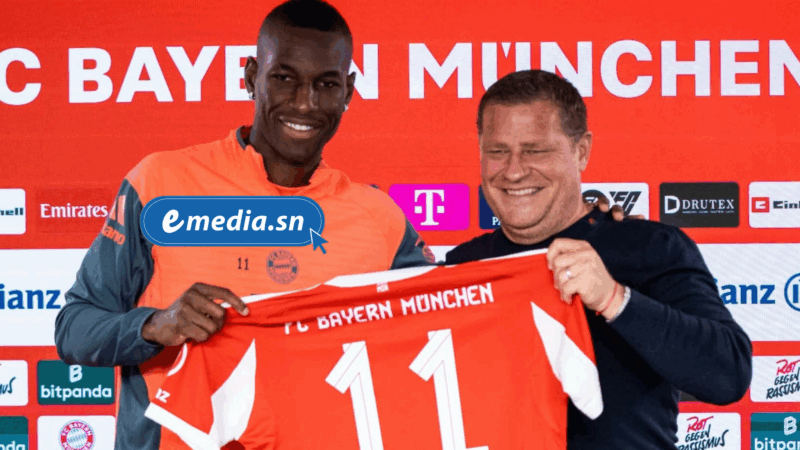 Présentation officielle de Nicolas Jackson au Bayern Munich : « J’ai hâte que les matchs commencent »