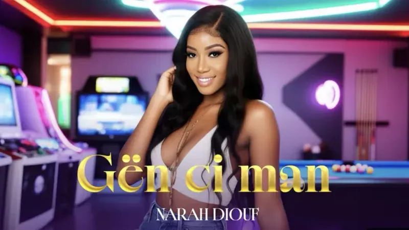 Musique : Narah Diouf lance son nouveau clip « Gën ci man »
