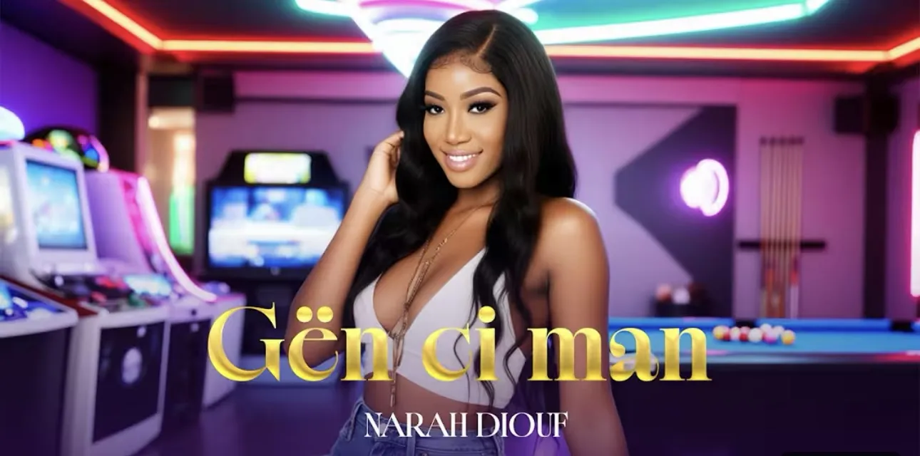 Musique : Narah Diouf lance son nouveau clip « Gën ci man »