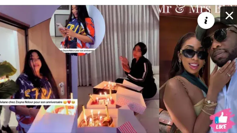 Viviane Chidid surprend sa fille Zeyna Ndour avec une chanson pour son anniversaire (Vidéo)