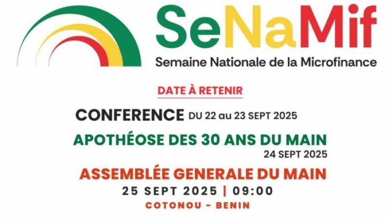 Bénin : Lancement de la Semaine Nationale de la Microfinance à Cotonou
