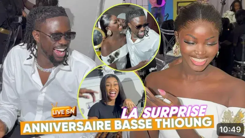 Fatou Ndiaye célèbre l&rsquo;anniversaire royal de Bass Thioung (Vidéo)