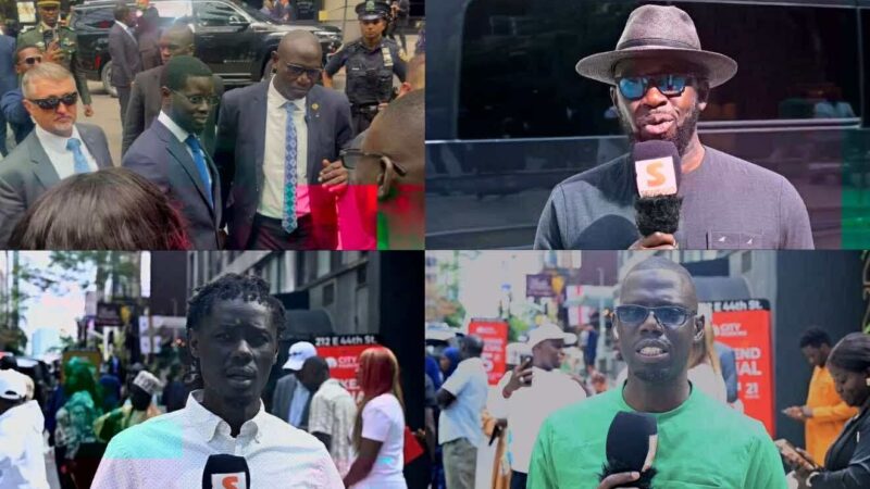 New York : les militants de Pastef expriment leur joie et leur satisfaction à l’arrivée de Président Diomaye Faye (Senego Tv)