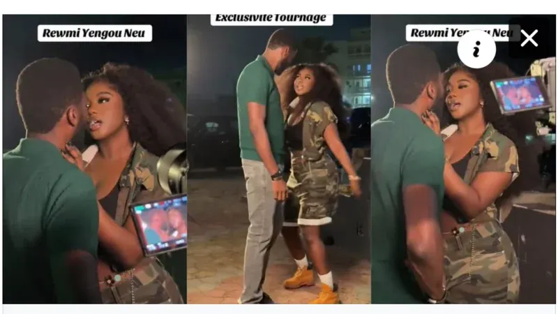 Mia Guissé et Martin Tino Mbaye enflamment les coulisses du tournage de « Werouwaye » (Vidéo)