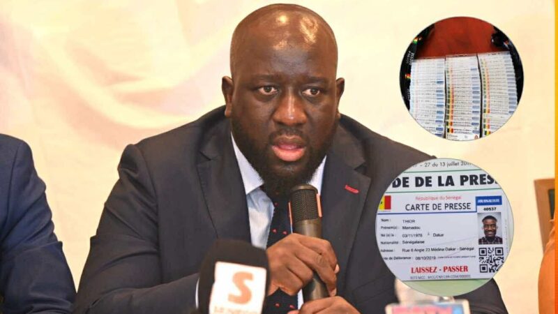 Production de la carte de presse : le ministre Alioune Sall annonce une bonne nouvelle pour les professionnels des médias