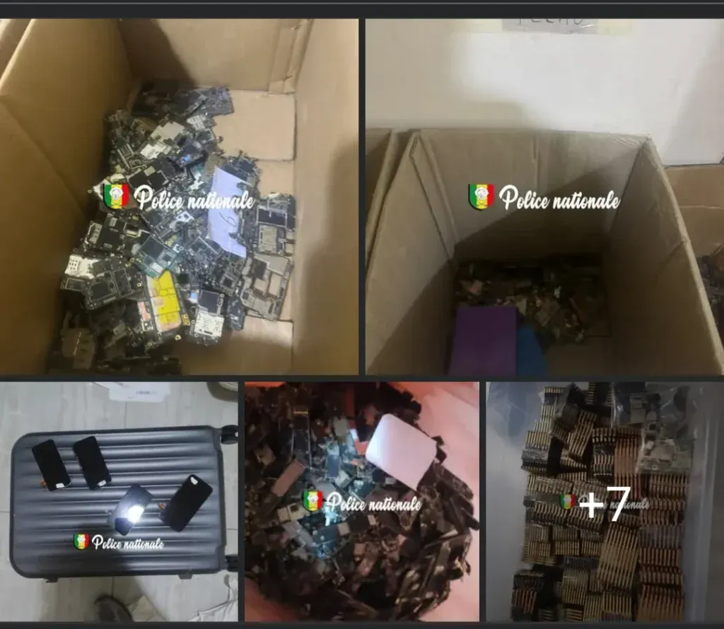 Démantèlement d'un Vaste Réseau International de Recel de Téléphones Volés à Dakar