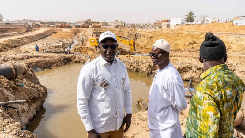 Touba : Débordement spectaculaire du bassin de Keur Kabb, la situation maîtrisée