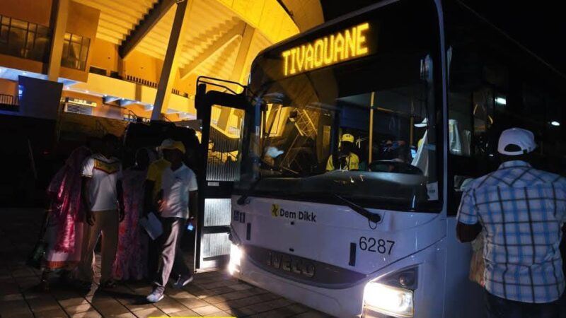 Gamou 2025 : Top départ des navettes Dem Dikk pour 3 jours à destination de Kaolack et de Tivaouane