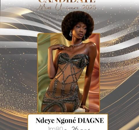 Ndeye Ngone Diagne élue Miss Univers Sénégal 2025