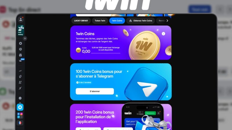 1win Coins : Comment les Gagner et Comment les Dépenser ?
