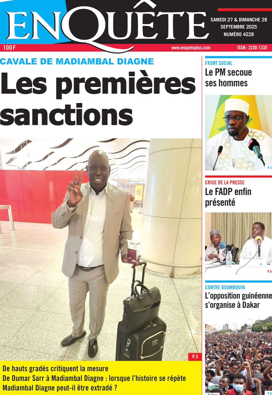 La Matinale Senego : Madiambal Diagne, Sadio Mané et Khady Diène Gaye secouent l