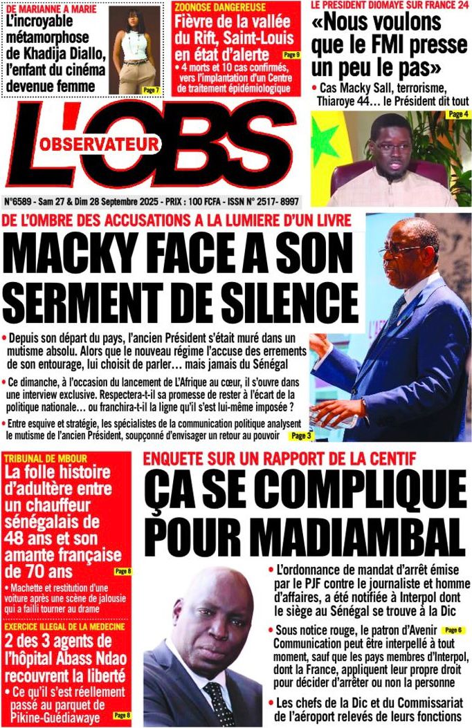 La Matinale Senego : Madiambal Diagne, Sadio Mané et Khady Diène Gaye secouent l