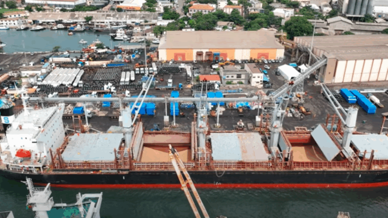 Les Grands Moulins de Dakar accueillent la première cargaison de blé américain depuis plus de 10 ans