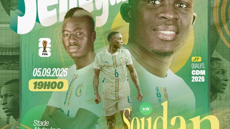 Éliminatoires CM 2026 : Les Lions de la Teranga défient le Soudan ce vendredi