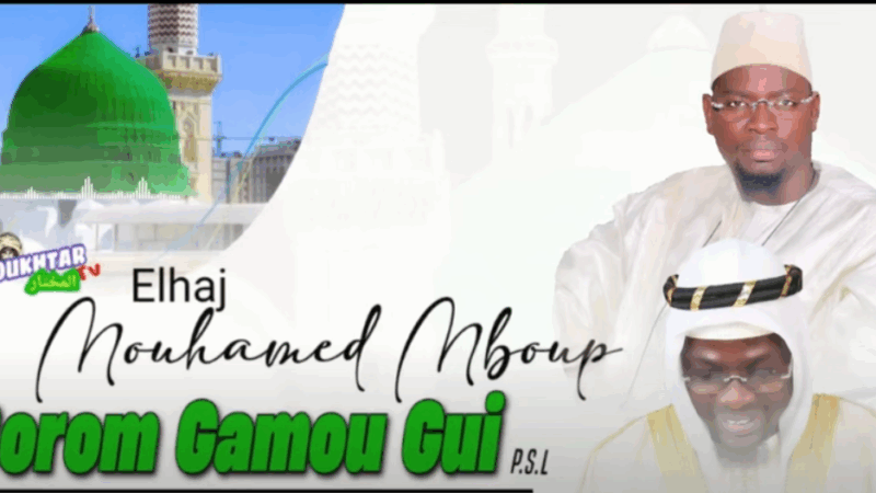 Borom Gamou Gui : Elhadj Mouhamed Mboup exprime sa passion pour le Prophète