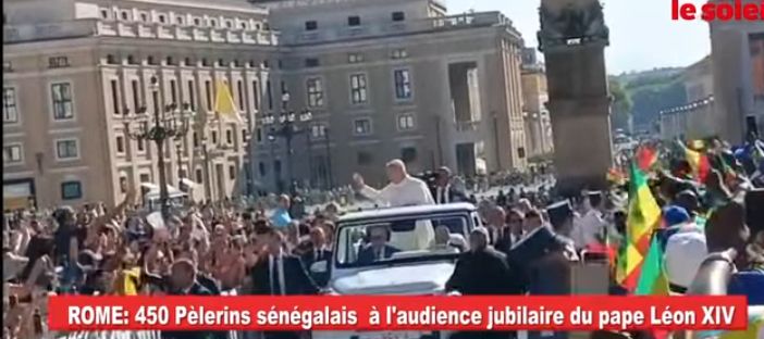 Rome : Les 450 pèlerins sénégalais en communion avec le Pape Léon XIV