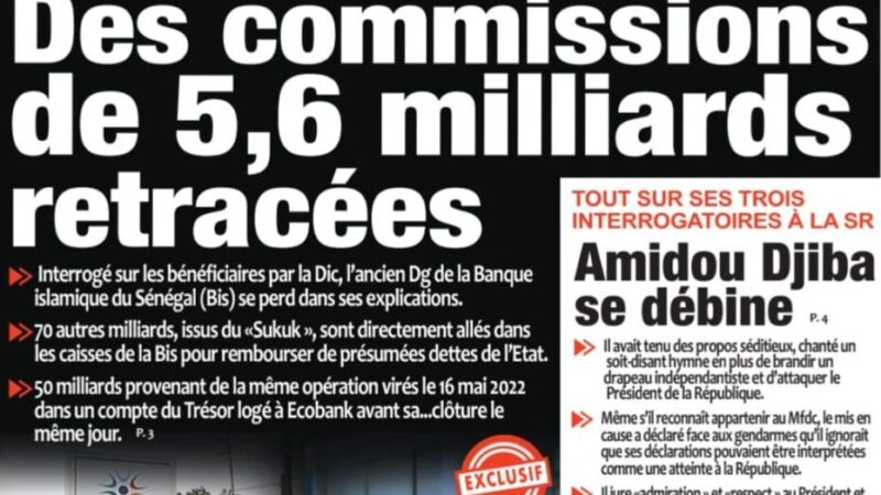 Découvrez les Unes des journaux sénégalais du lundi 1er septembre 2025