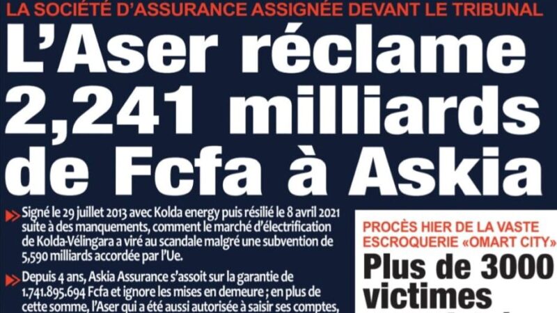 Découvrez les Unes des journaux sénégalais du mercredi 10 septembre 2025