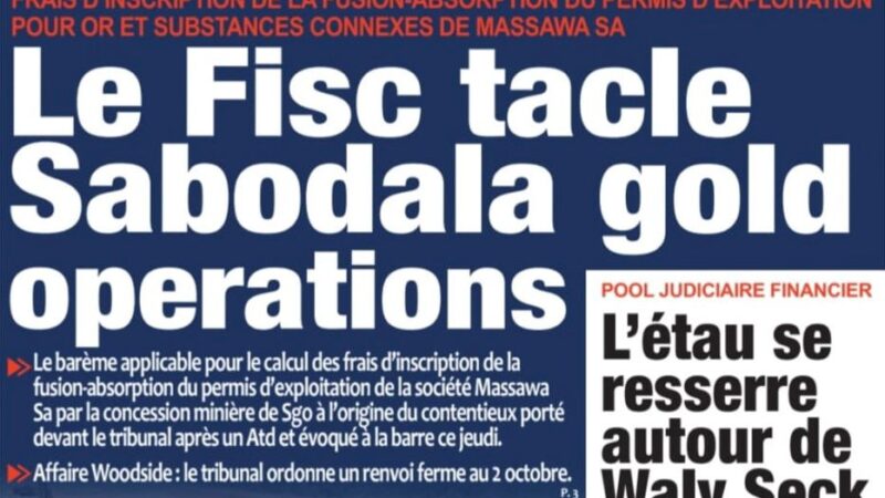 Découvrez les Unes des journaux sénégalais du samedi 20 septembre 2025