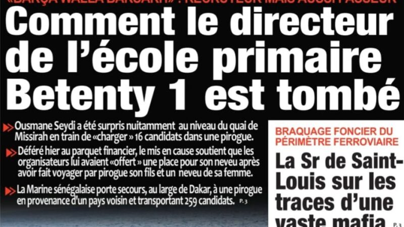 Découvrez les Unes des journaux sénégalais du mardi 23 septembre 2025