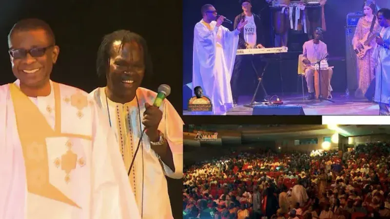 Sénégal – 40 ans de carrière de Baaba Maal : Le duo de légende avec Youssou Ndour qui a embrasé le Grand Théâtre (Vidéo)