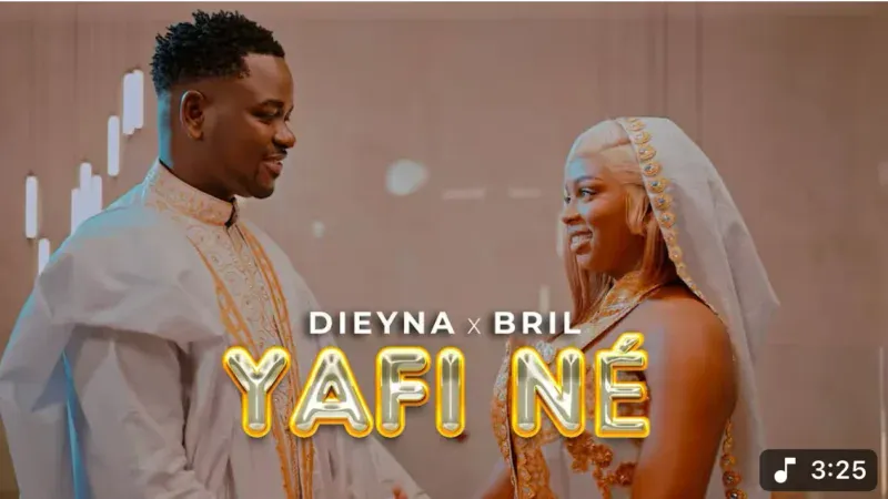 Sénégal – Célébration des noces de coton : Bril et Dieyna Baldé dévoilent leur nouveau single « Yafi né » (Vidéo)