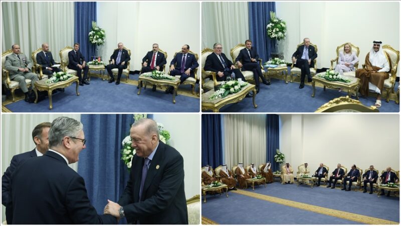 Sommet pour la paix en Égypte : Erdogan multiplie les entretiens et insiste sur la « solution à deux États » pour Gaza