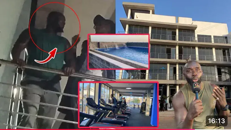 Sénégal : Le lutteur Modou Lo investit dans un immeuble dédié au sport à Keur Massar (Vidéo)