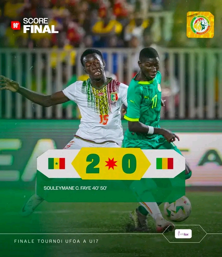 Tournoi UFOA-A U17 : le Sénégal domine le Mali et remporte la finale