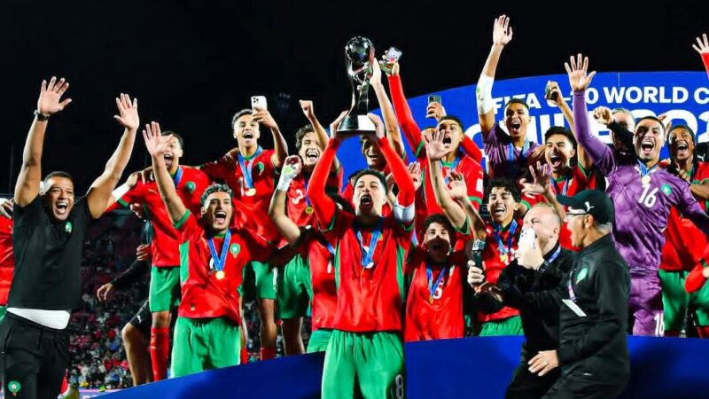 Mondial U20 : Le Maroc s&rsquo;offre un sacre historique en dominant l&rsquo;Argentine en finale