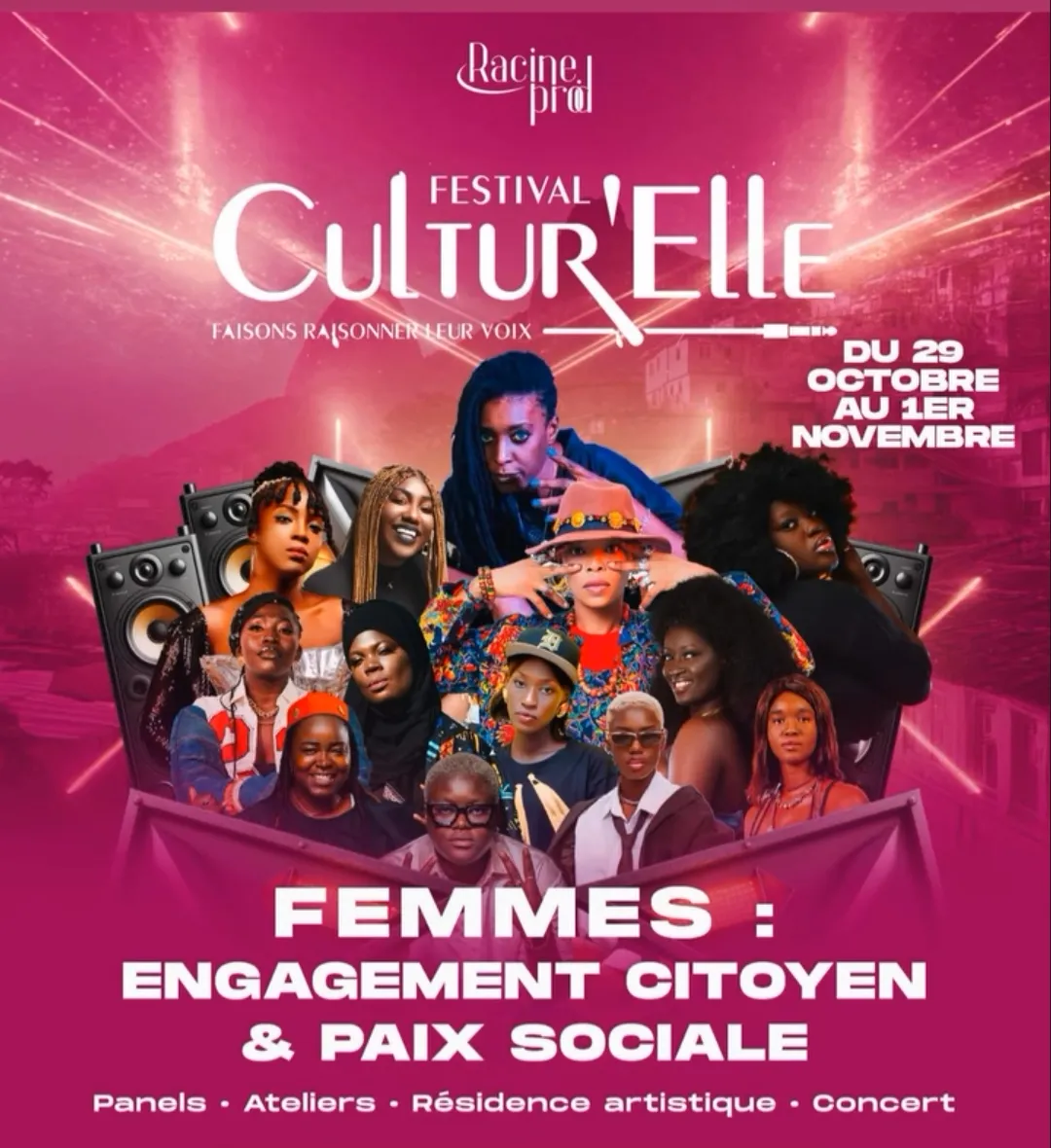 Sénégal : Le festival CULTUR’ELLE revient à Dakar pour célébrer « l’engagement citoyen et la paix sociale »