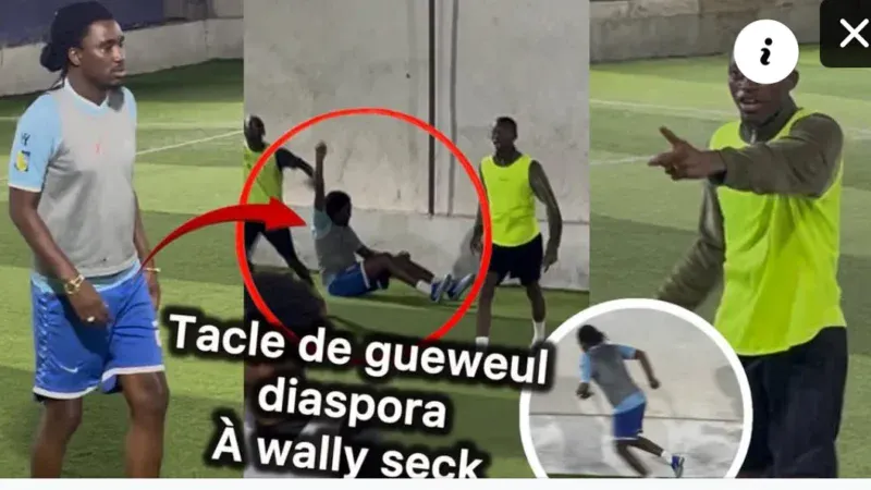 Sénégal : Quand Wally Seck troque le micro pour les crampons, le chanteur brille sur le terrain (Vidéo)