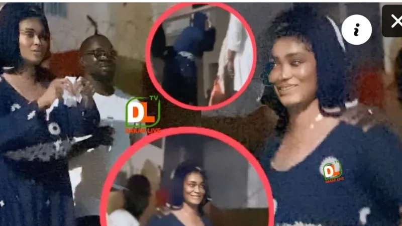 Condamnée à 6 mois avec sursis, Adji Mass sort de prison avec sourire et bain mystique