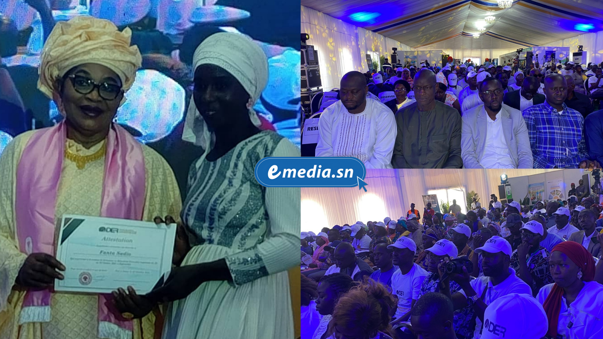 Sénégal – Entrepreneuriat en Casamance : La DER/FJ injecte 13 milliards et Aïda Mbodj déclare : « La Casamance sera au cœur de la transition »