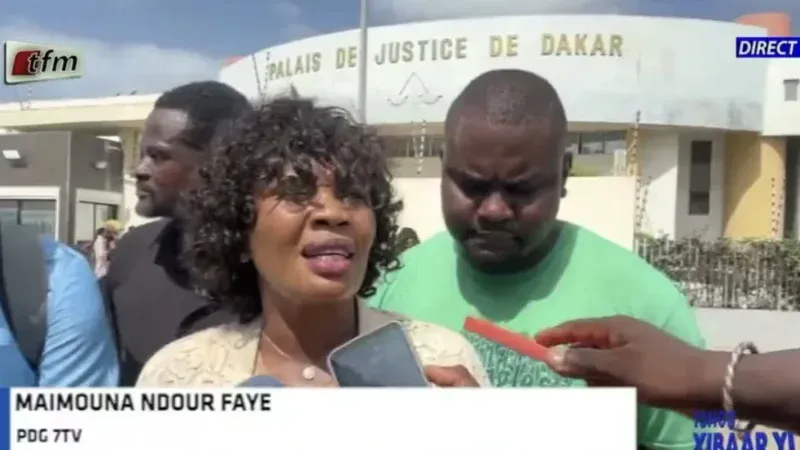 Sénégal – Affaire Madiambal Diagne, Maimouna Ndour Faye libérée : « Je remercie tout le Sénégal… » (Vidéo)