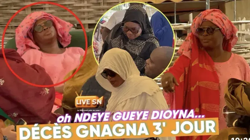 Sénégal – Deuil chez Ndèye Gueye : Les condoléances émouvantes de sa proche amie Maman Vulgaire (Vidéo)