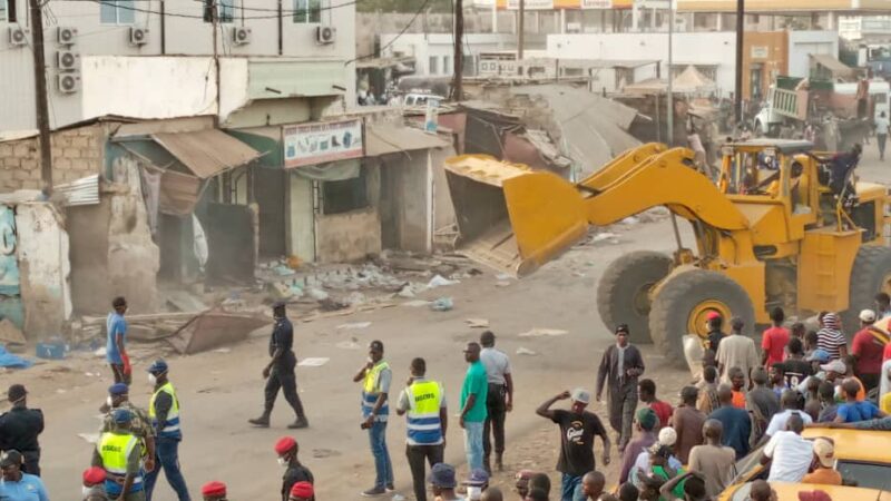 Opération de désencombrement à Kaolack : La RN1 et la RN4 bientôt libérées des occupations irrégulières