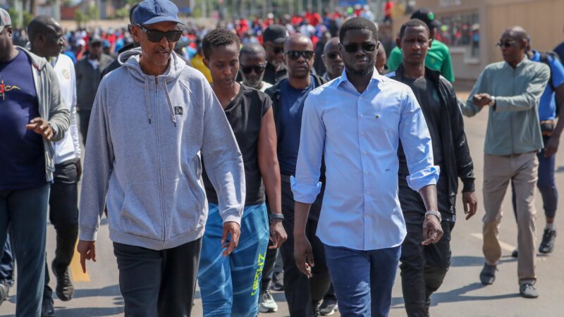 Rwanda : Bassirou Diomaye Faye prend part à la « Car Free Day » aux côtés de Paul Kagame à Kigali (Photos)