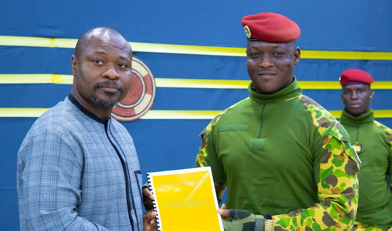 Burkina: Le député Guy Marius Sagna reçu  par Ibrahim Traoré