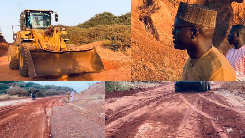 Diass : le leader Aliou Secka Ndour réhabilite la route qui relie Thicky à la RN1…