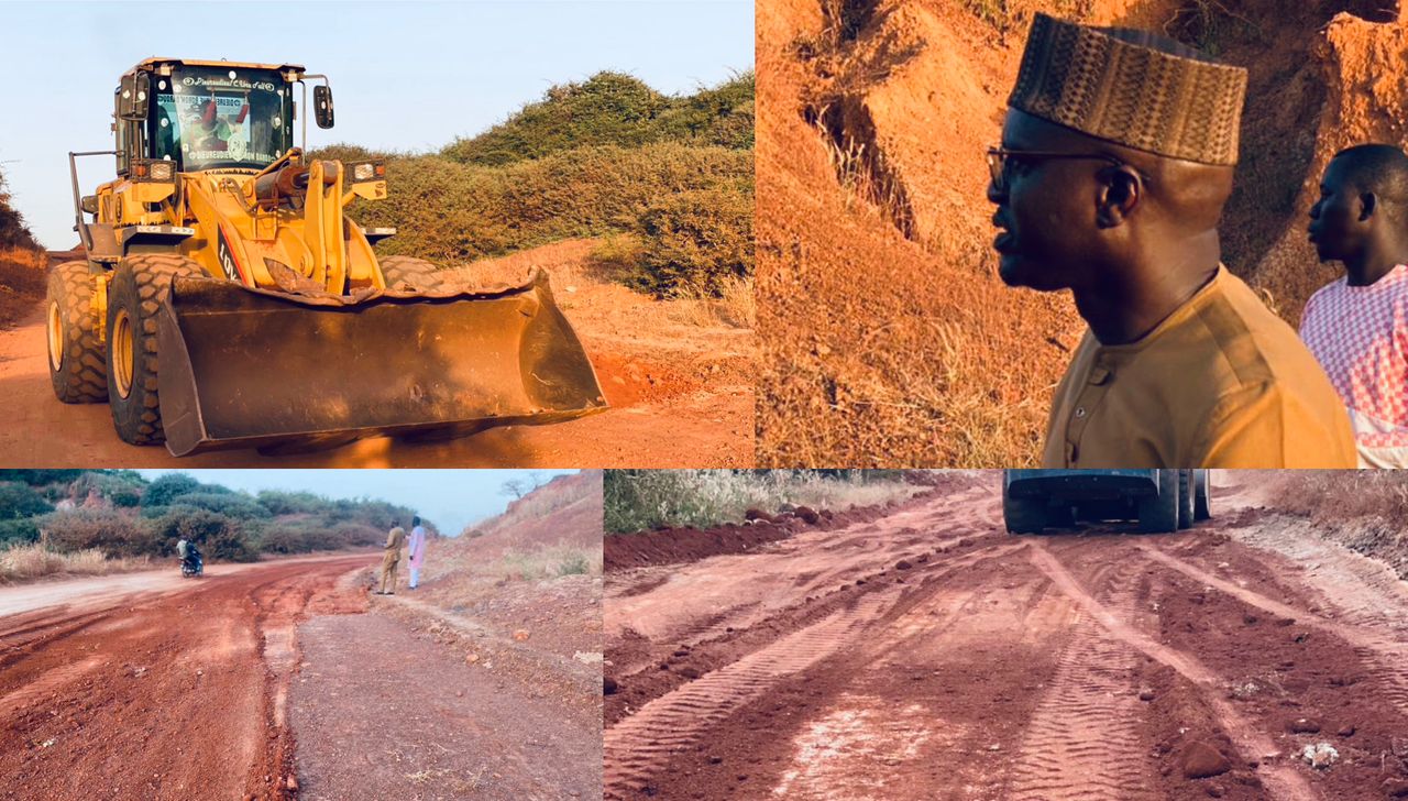 Diass : le leader Aliou Secka Ndour réhabilite la route qui relie Thicky à la RN1…