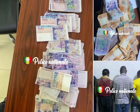 Thiès : La police déjoue une tentative d’échange de 3 millions F CFA de faux billets, 04 individus déférés !