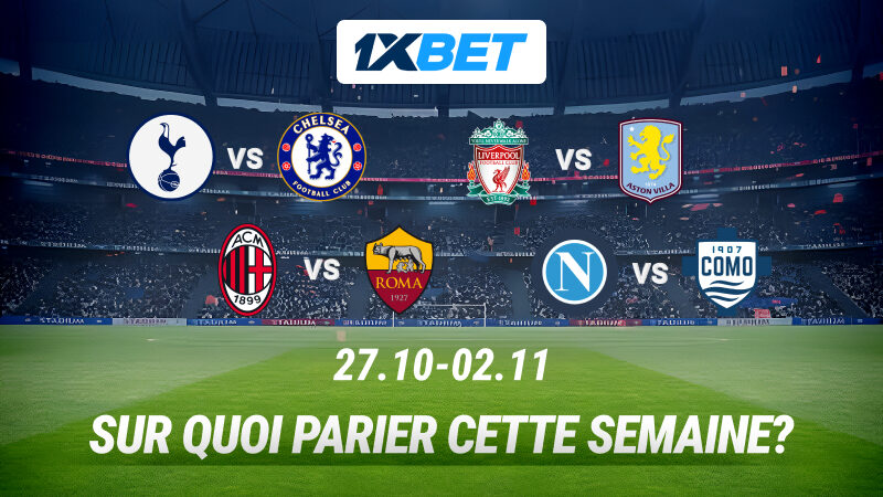 Le derby londonien, le choc des leaders de Serie A à Milan et plus encore : les affiches des matchs phares de la semaine