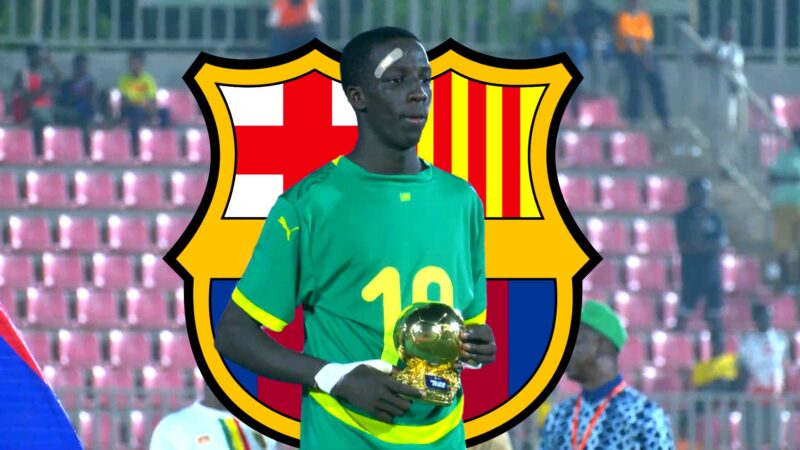 Foot : Le meilleur joueur du Tournoi UFOA-A U17 dans le viseur du FC Barcelone