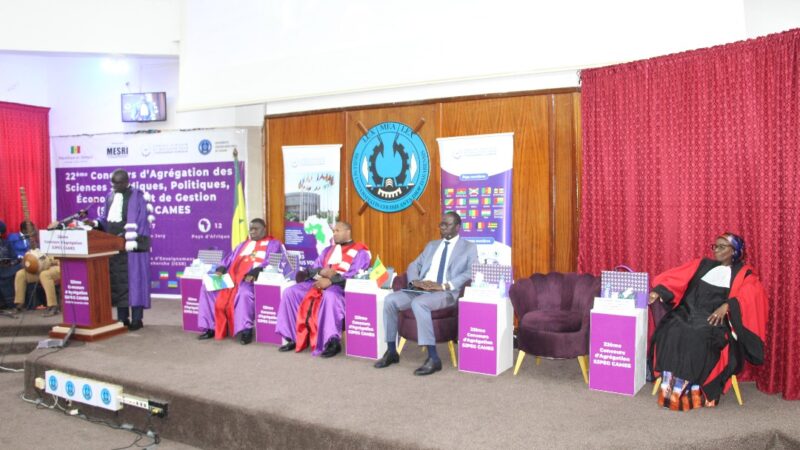 Concours du CAMES : 113 candidats en lice pour le grade de maître de conférences…