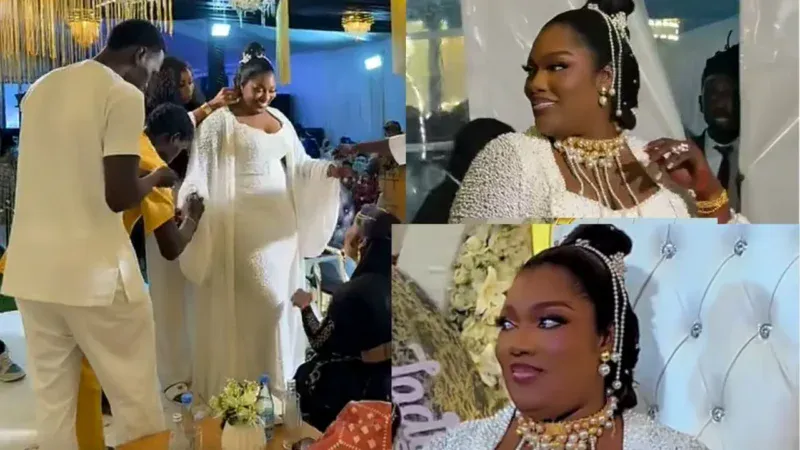 Sénégal – Scène inédite pour son baptême : Bijou Ngoné se maquille et s&rsquo;habille en direct devant ses invités (Vidéo)