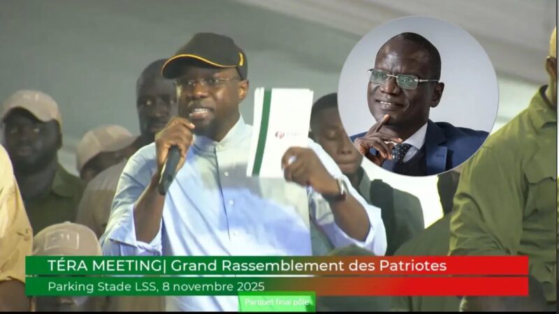 Sonko à Abdourahmane Diouf : «  Des politiciens ratés essaient de récupérer notre combat, notre victoire »