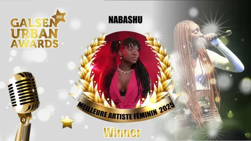 Sénégal – Galsen Urban Awards 2025 : Nabashu sacrée Meilleure Artiste Féminine, une reconnaissance pour son « influence grandissante »