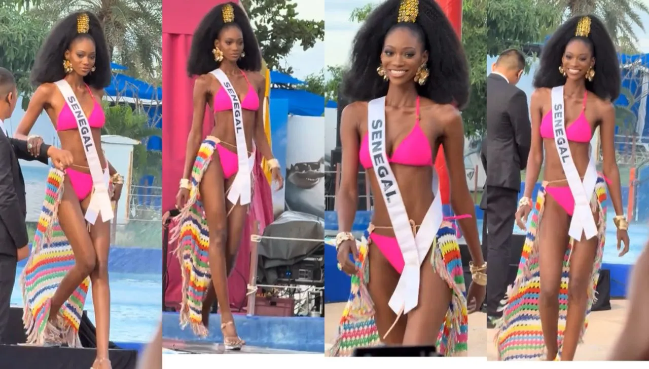 Sénégal – Miss Univers : En bikini rose, Camila Diagne séduit et confirme son statut d&rsquo;atout pour le « top 3 » (Vidéo)