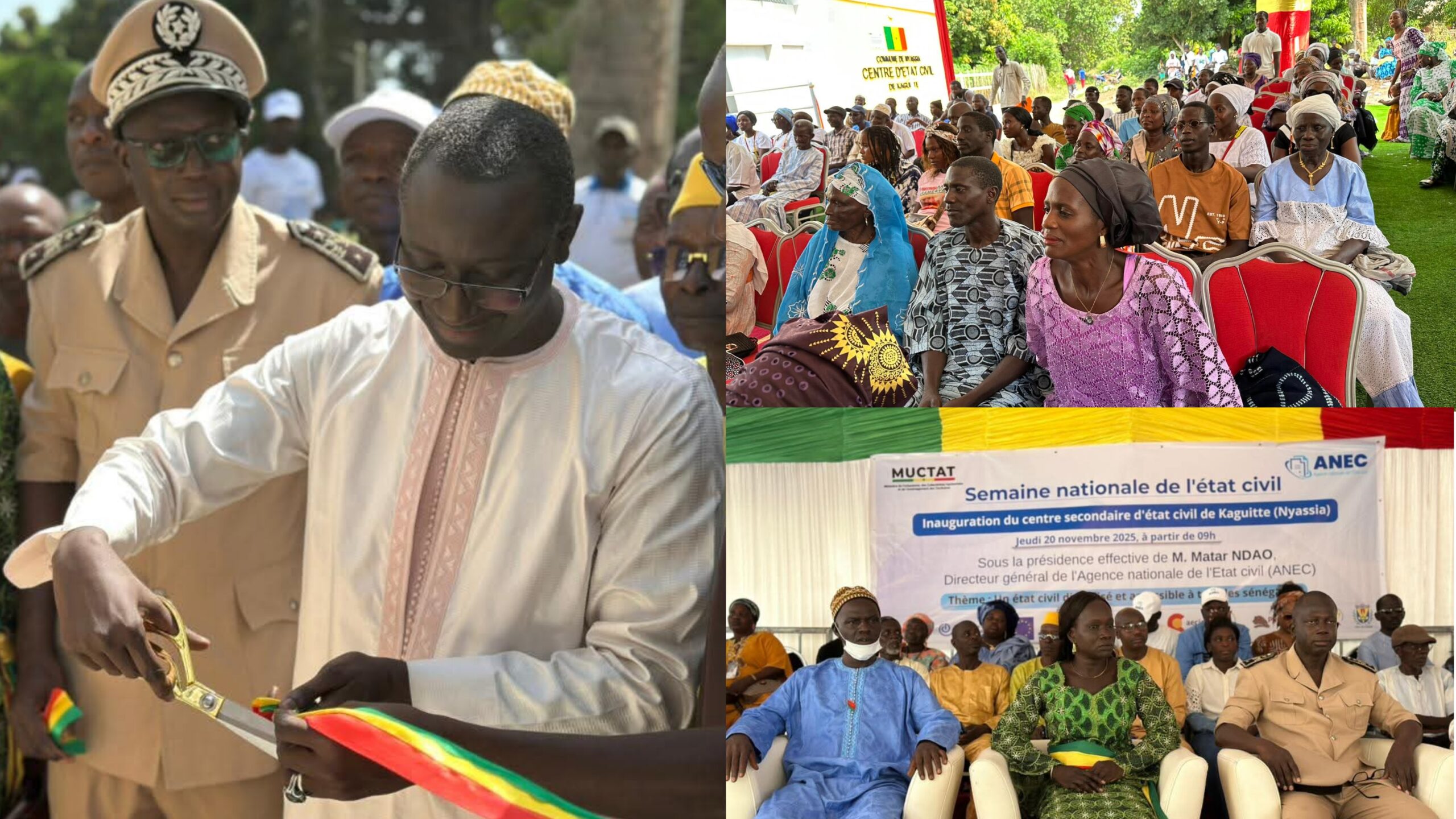 Sénégal – Digitalisation de l’état civil : Le nouveau centre de Kaguite, une « avancée majeure » pour les populations de Nyassia
